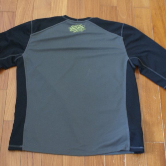 EUC RaceFace long sleeve men's jersey size Large w/ embroidered logo front - Picture 4 of 5